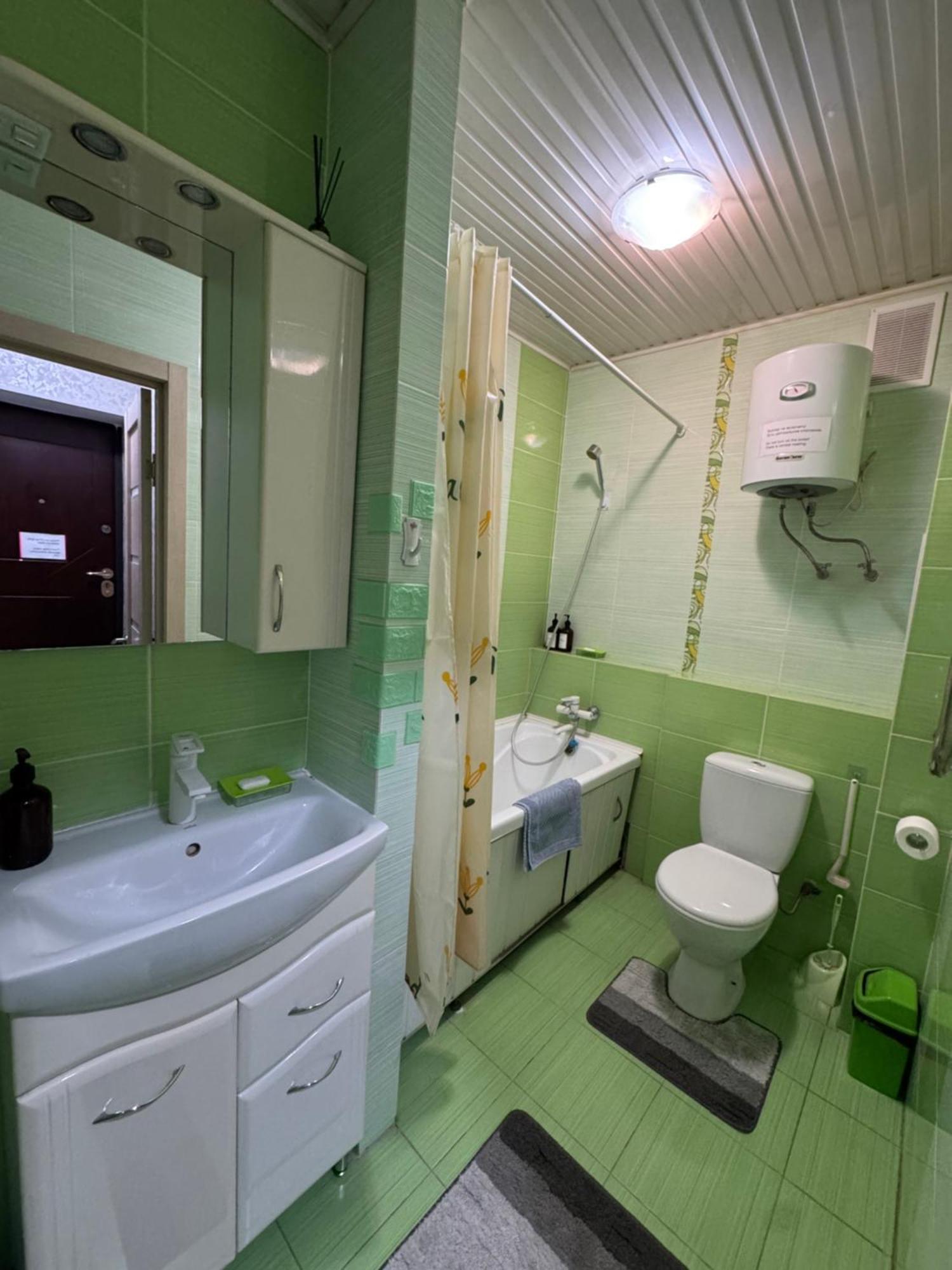 One-Room Apartment Opposite Almaty Airport Turksib 외부 사진